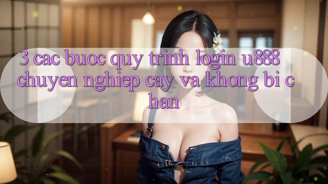 3. Các bước Quy Trình “Login U888” Chuyên nghiệp cậy Và Không Bị Chặn 3. Các bước Quy Trình “Login U888” Chuyên nghiệp cậy Và Không Bị Chặn