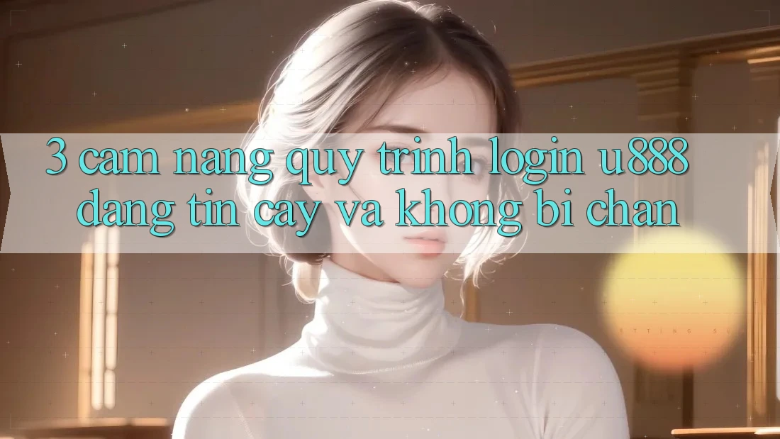 3. Cẩm nang Quy Trình “Login U888” Đáng tin cậy Và Không Bị Chặn