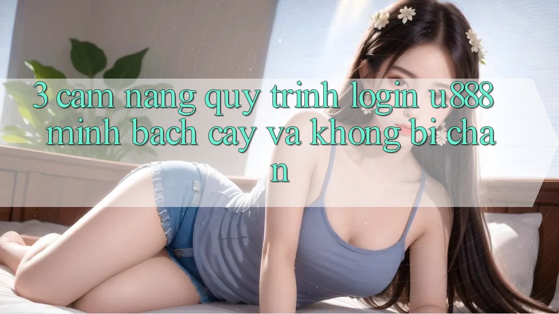3. Cẩm nang Quy Trình “Login U888” Minh bạch cậy Và Không Bị Chặn