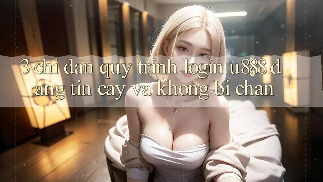 3. Chỉ dẫn Quy Trình “Login U888” Đáng tin cậy Và Không Bị Chặn