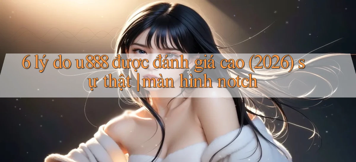 6 lý do u888 được đánh giá cao (2026) sự thật màn hình notch
