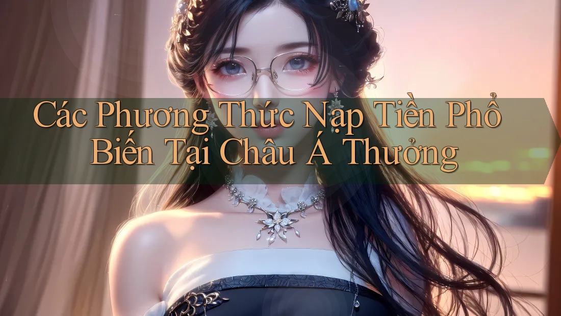 Các Phương Thức Nạp Tiền Phổ Biến Tại Châu Á Thưởng