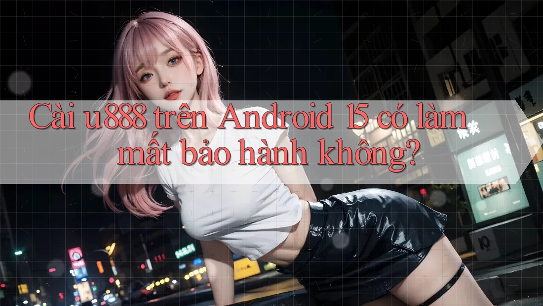 Cài u888 trên Android 15 có làm mất bảo hành không?