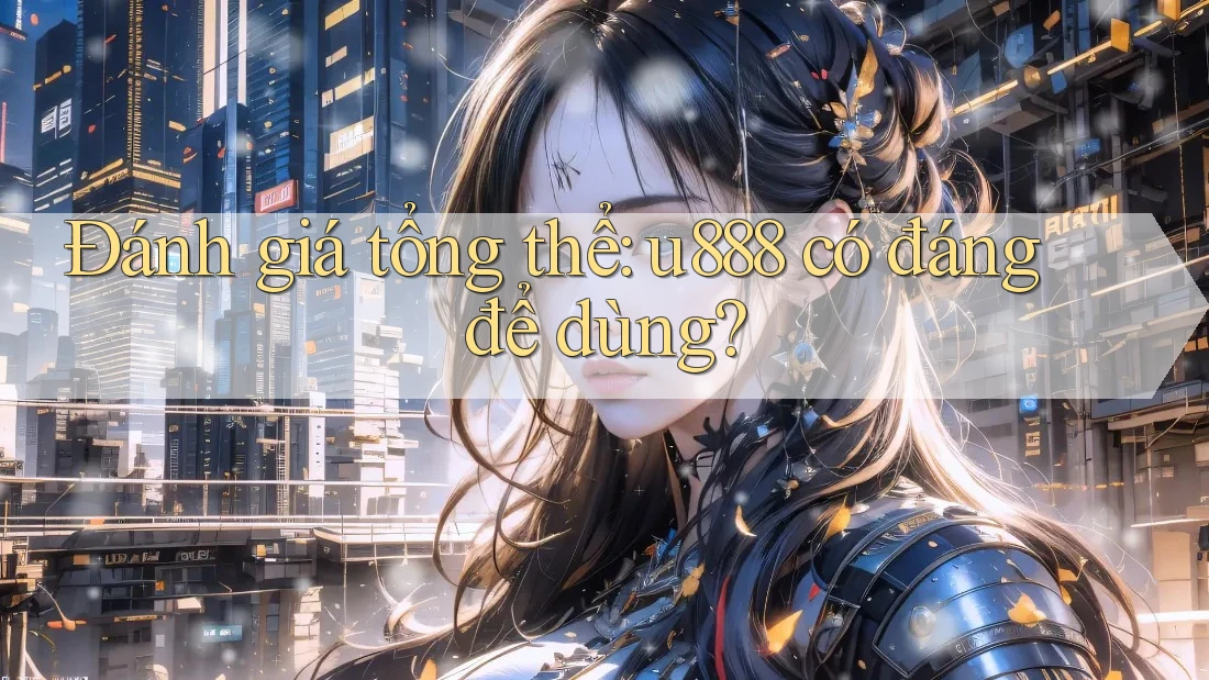 Đánh giá tổng thể: u888 có đáng để dùng?