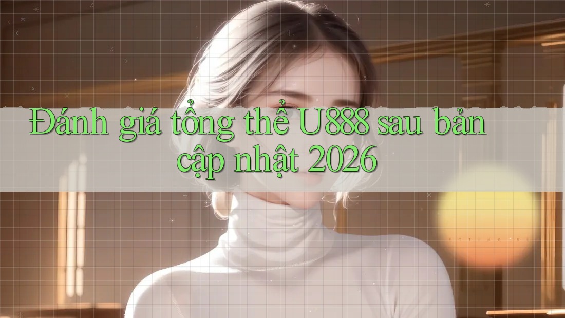 Đánh giá tổng thể U888 sau bản cập nhật 2026