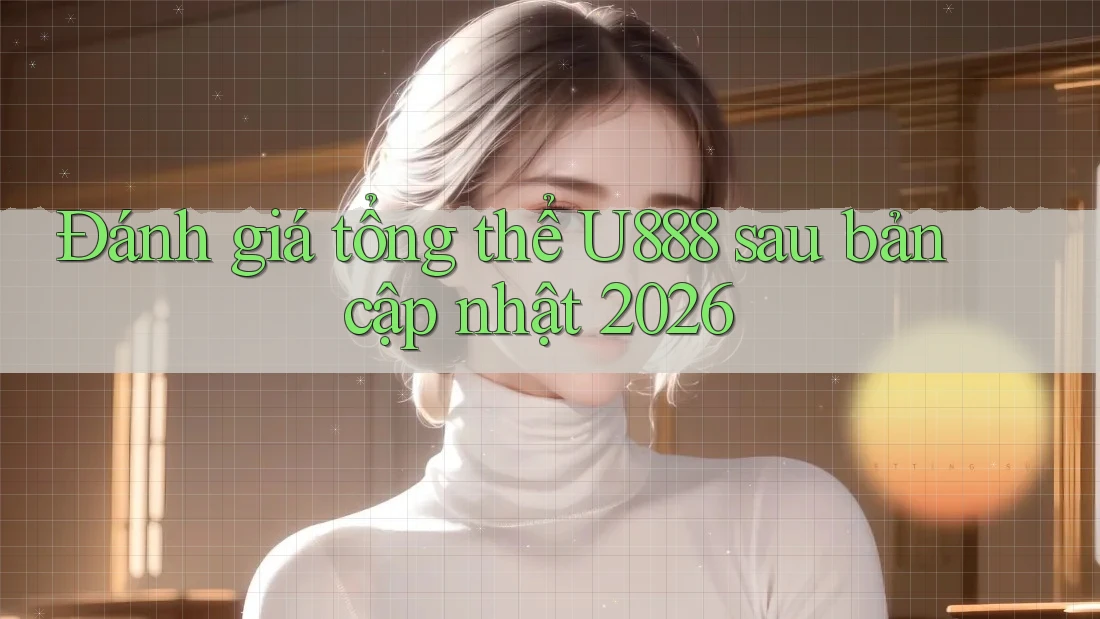 Đánh giá tổng thể U888 sau bản cập nhật 2026