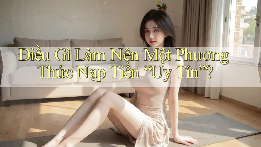 Điều Gì Làm Nên Một Phương Thức Nạp Tiền “Uy Tín”?