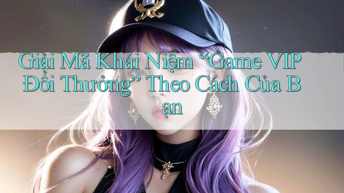 Giải Mã Khái Niệm “Game VIP Đổi Thưởng” Theo Cách Của Bạn Giải Mã Khái Niệm “Game VIP Đổi Thưởng” Theo Cách Của Bạn