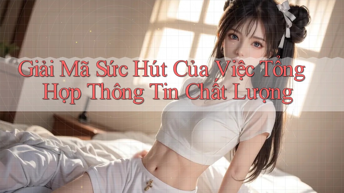 Giải Mã Sức Hút Của Việc Tổng Hợp Thông Tin Chất Lượng Giải Mã Sức Hút Của Việc Tổng Hợp Thông Tin Chất Lượng