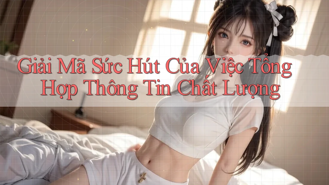 Giải Mã Sức Hút Của Việc Tổng Hợp Thông Tin Chất Lượng