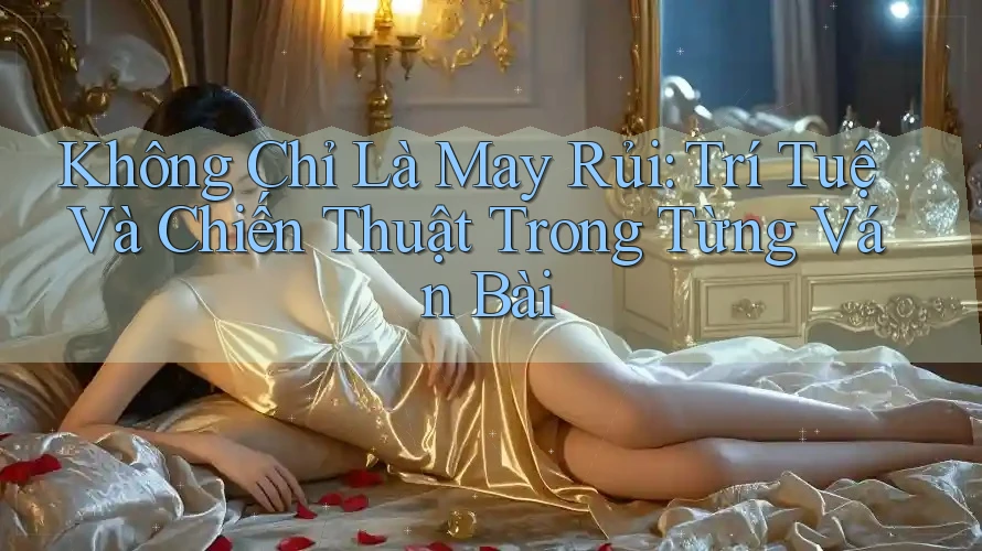 Không Chỉ Là May Rủi: Trí Tuệ Và Chiến Thuật Trong Từng Ván Bài Không Chỉ Là May Rủi: Trí Tuệ Và Chiến Thuật Trong Từng Ván Bài