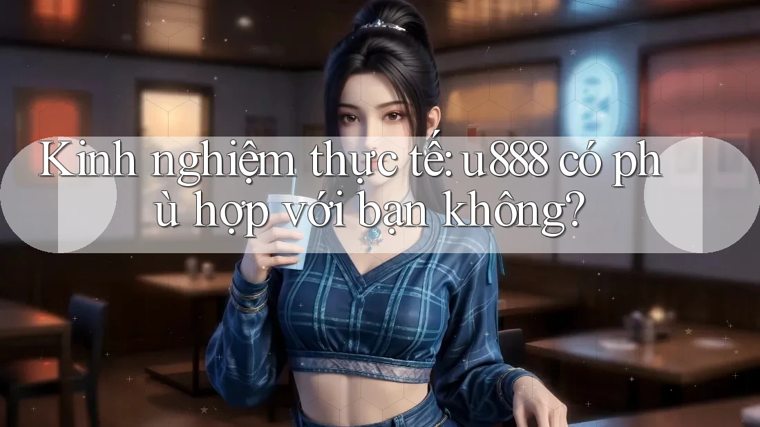 Kinh nghiệm thực tế: u888 có phù hợp với bạn không? Kinh nghiệm thực tế: u888 có phù hợp với bạn không?