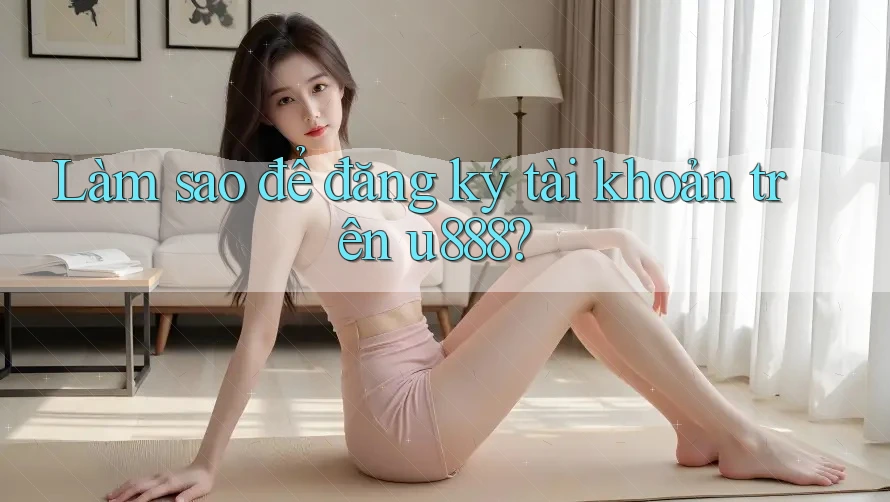 Làm sao để đăng ký tài khoản trên u888? Làm sao để đăng ký tài khoản trên u888?