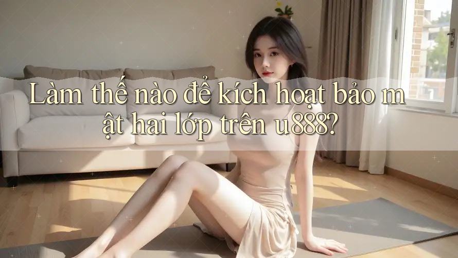 Làm thế nào để kích hoạt bảo mật hai lớp trên u888?
