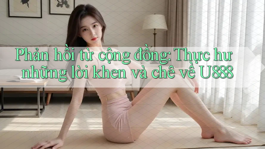 Phản hồi từ cộng đồng: Thực hư những lời khen và chê về U888 Phản hồi từ cộng đồng: Thực hư những lời khen và chê về U888