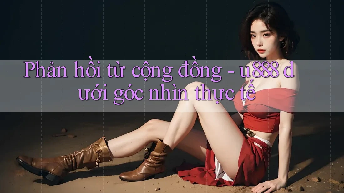 Phản hồi từ cộng đồng - u888 dưới góc nhìn thực tế Phản hồi từ cộng đồng - u888 dưới góc nhìn thực tế