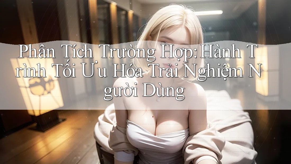 Phân Tích Trường Hợp: Hành Trình Tối Ưu Hóa Trải Nghiệm Người Dùng Phân Tích Trường Hợp: Hành Trình Tối Ưu Hóa Trải Nghiệm Người Dùng