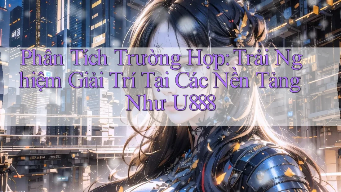 Phân Tích Trường Hợp: Trải Nghiệm Giải Trí Tại Các Nền Tảng Như U888 Phân Tích Trường Hợp: Trải Nghiệm Giải Trí Tại Các Nền Tảng Như U888