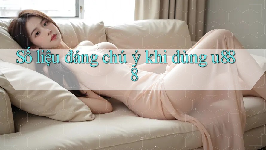 Số liệu đáng chú ý khi dùng u888