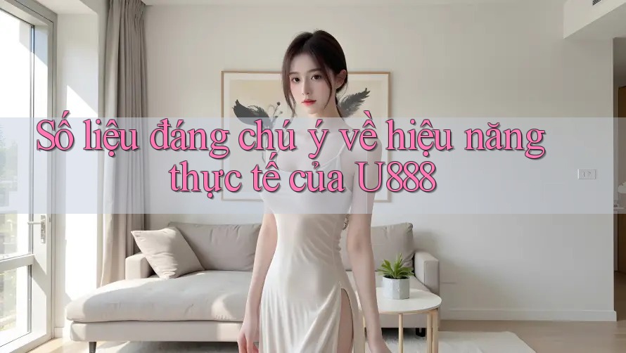 Số liệu đáng chú ý về hiệu năng thực tế của U888