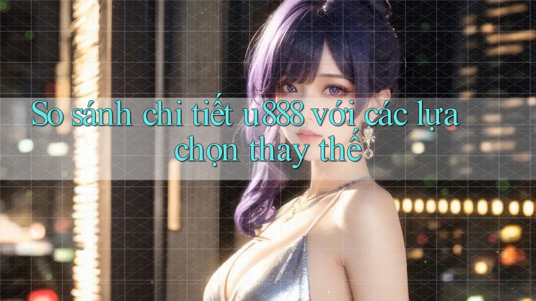 So sánh chi tiết u888 với các lựa chọn thay thế So sánh chi tiết u888 với các lựa chọn thay thế