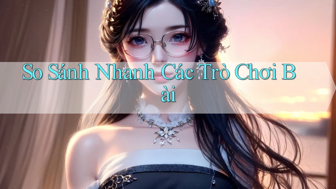 So Sánh Nhanh Các Trò Chơi Bài