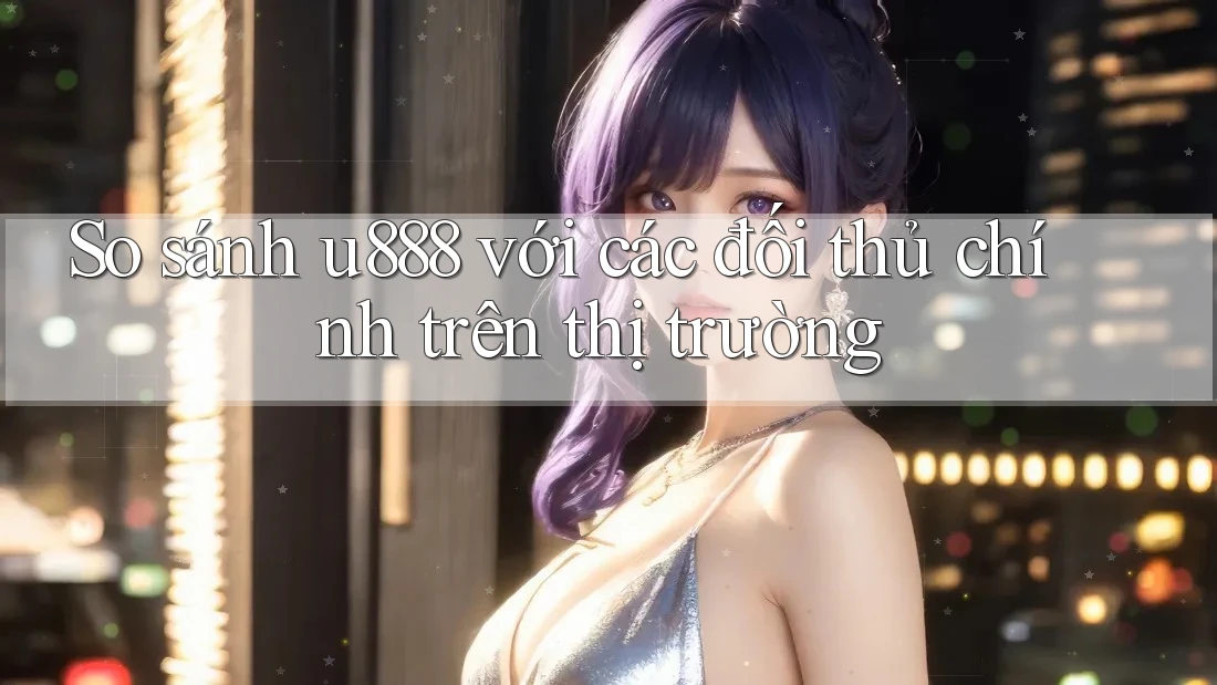 So sánh u888 với các đối thủ chính trên thị trường So sánh u888 với các đối thủ chính trên thị trường
