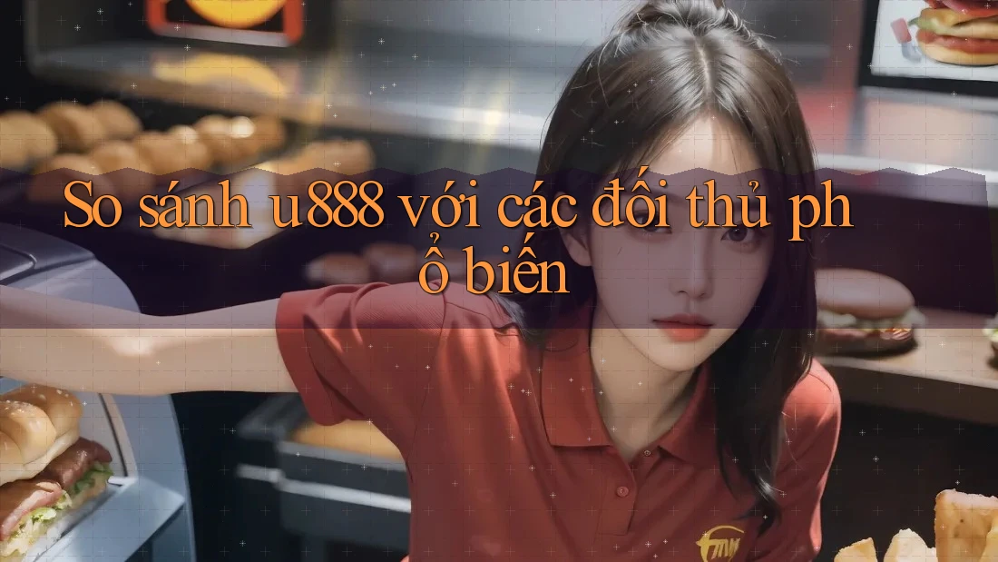 So sánh U888 với các đối thủ phổ biến