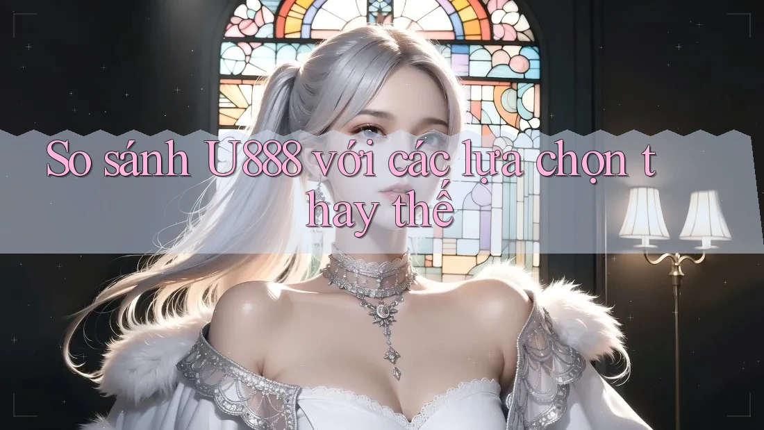 So sánh U888 với các lựa chọn thay thế So sánh U888 với các lựa chọn thay thế
