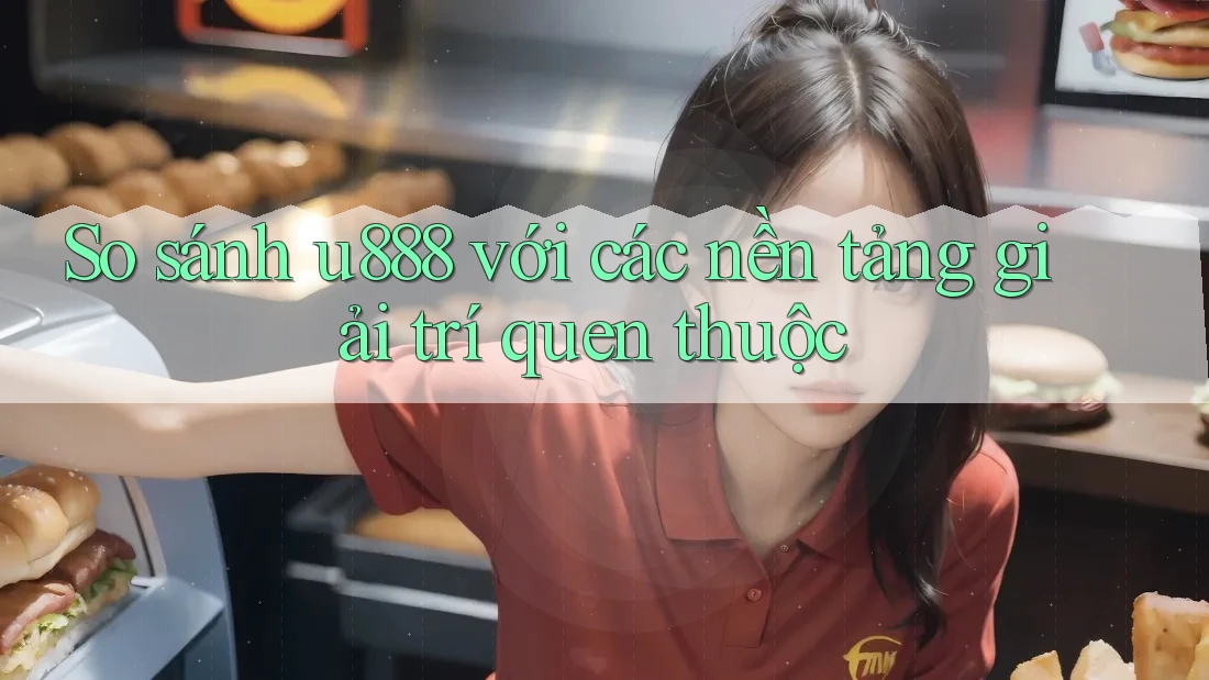 So sánh u888 với các nền tảng giải trí quen thuộc