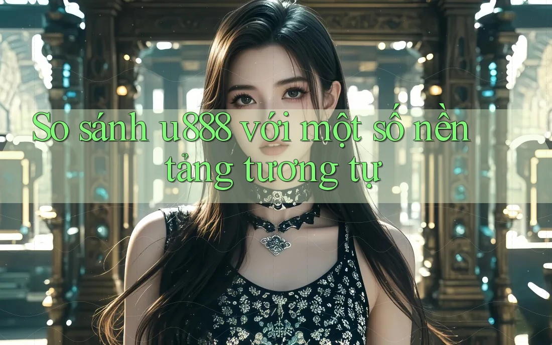 So sánh u888 với một số nền tảng tương tự