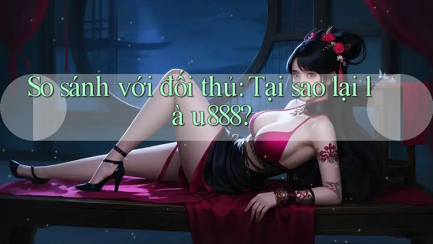 So sánh với đối thủ: Tại sao lại là u888?