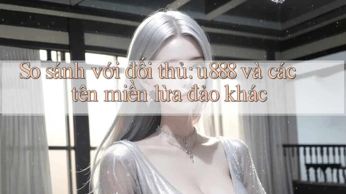 So sánh với đối thủ: u888 và các tên miền lừa đảo khác