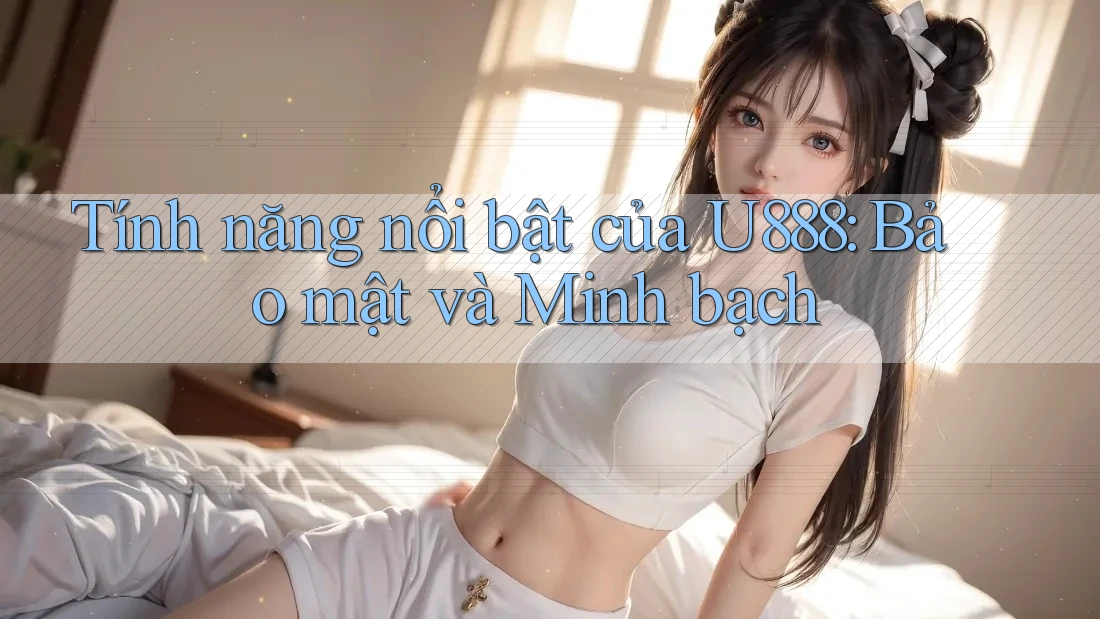 Tính năng nổi bật của U888: Bảo mật và Minh bạch Tính năng nổi bật của U888: Bảo mật và Minh bạch