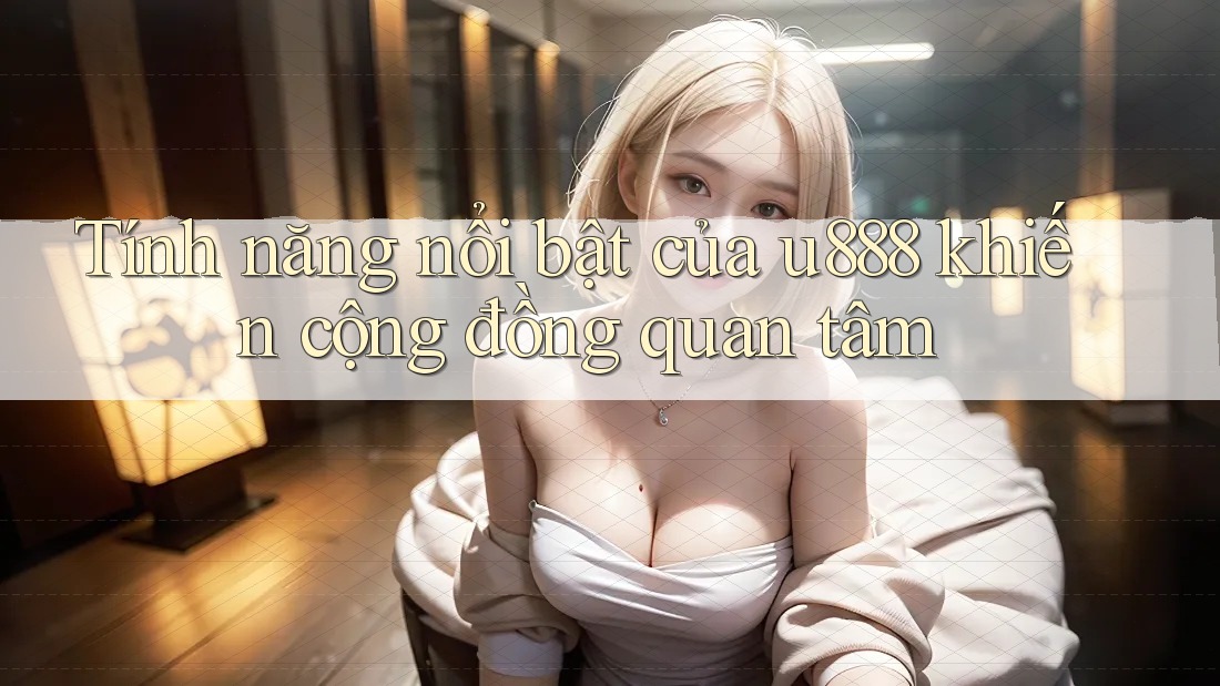 Tính năng nổi bật của u888 khiến cộng đồng quan tâm Tính năng nổi bật của u888 khiến cộng đồng quan tâm