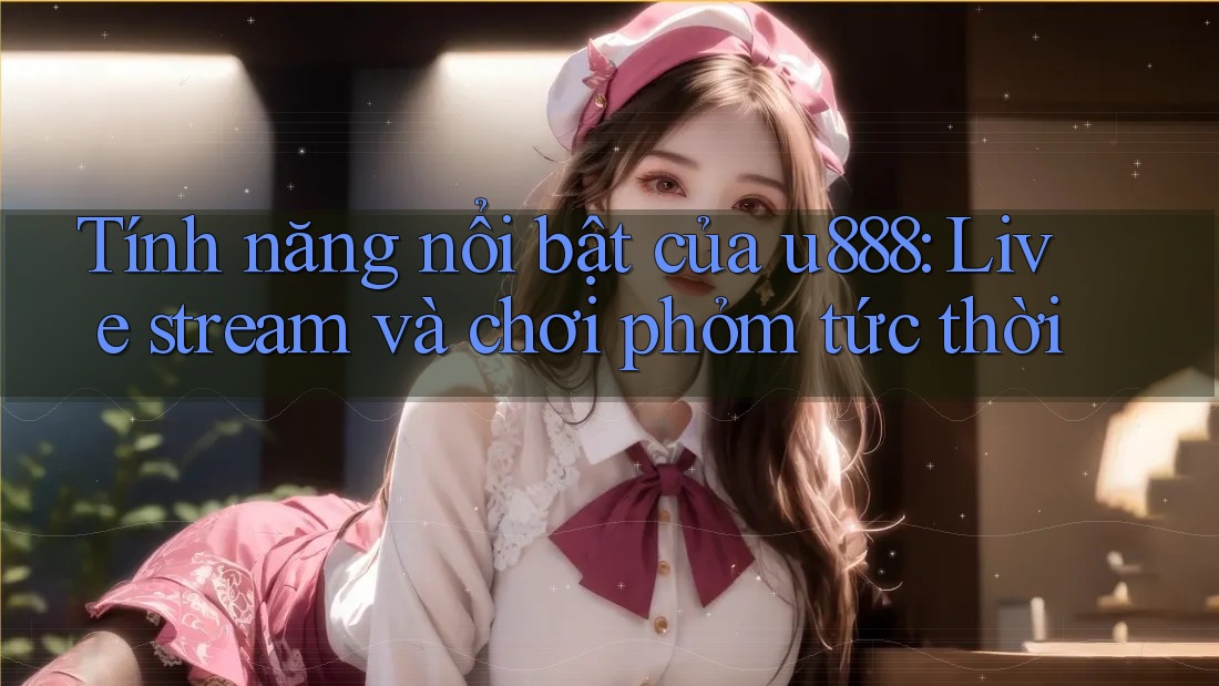 Tính năng nổi bật của u888: Live stream và chơi phỏm tức thời Tính năng nổi bật của u888: Live stream và chơi phỏm tức thời
