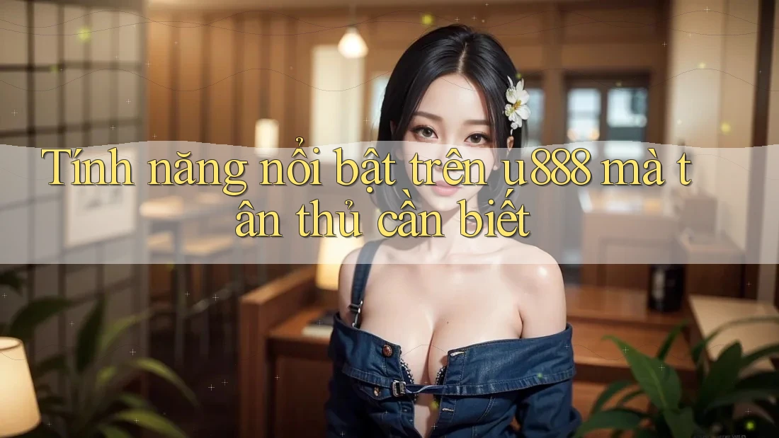Tính năng nổi bật trên u888 mà tân thủ cần biết Tính năng nổi bật trên u888 mà tân thủ cần biết