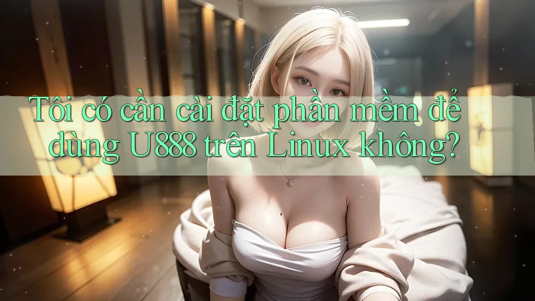 Tôi có cần cài đặt phần mềm để dùng U888 trên Linux không? Tôi có cần cài đặt phần mềm để dùng U888 trên Linux không?
