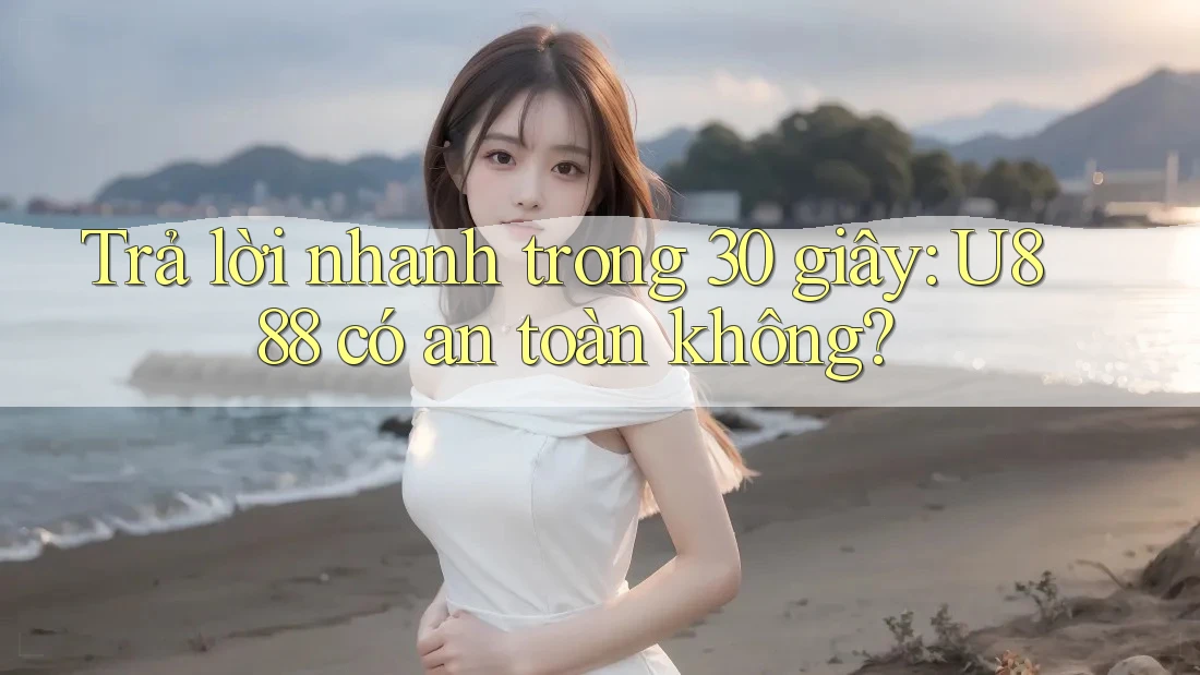 Trả lời nhanh trong 30 giây: U888 có an toàn không?