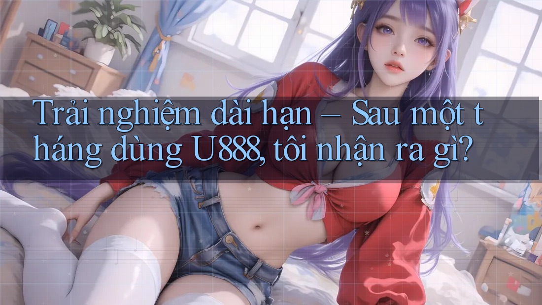 Trải nghiệm dài hạn – Sau một tháng dùng U888, tôi nhận ra gì? Trải nghiệm dài hạn – Sau một tháng dùng U888, tôi nhận ra gì?