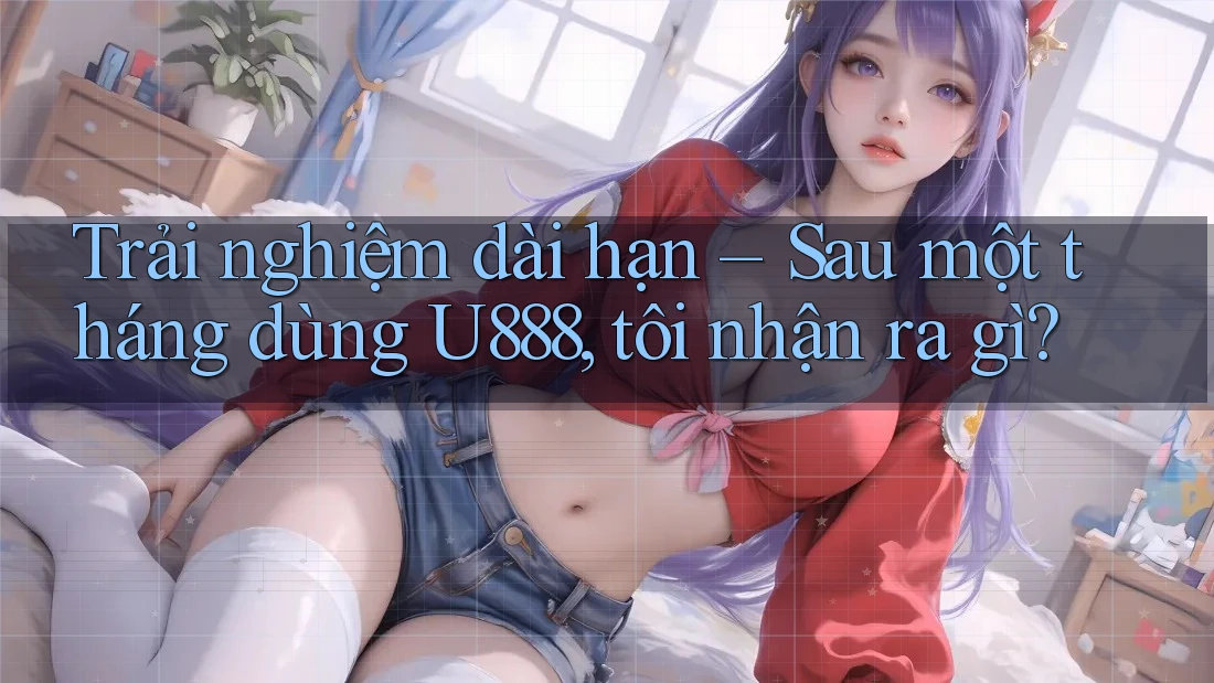 Trải nghiệm dài hạn – Sau một tháng dùng U888, tôi nhận ra gì? Trải nghiệm dài hạn – Sau một tháng dùng U888, tôi nhận ra gì?