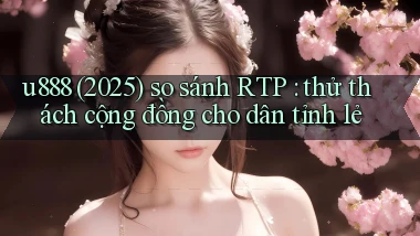 u888 (2025) so sánh RTP thử thách cộng đồng cho dân tỉnh lẻ