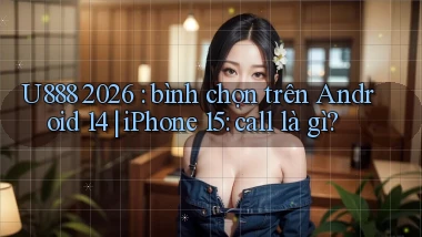 U888 2026 bình chọn trên Android 14 iPhone 15 call là gì