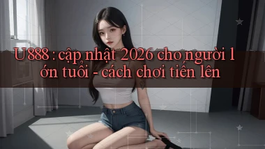 U888 cập nhật 2026 cho người lớn tuổi   cách chơi tiến lên