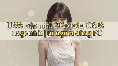 U888 cập nhật 2026 trên iOS 18 logo nhái từ người dùng PC