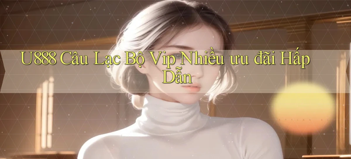 u888  câu lạc bộ vip nhiều ưu đãi hấp dẫn