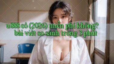 u888 có (2026) miễn phí không bài viết so sánh trong 3 phút