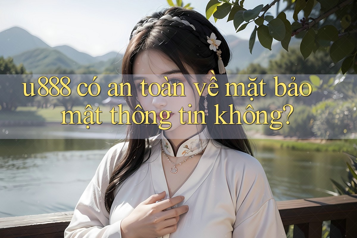 u888 có an toàn về mặt bảo mật thông tin không? u888 có an toàn về mặt bảo mật thông tin không?