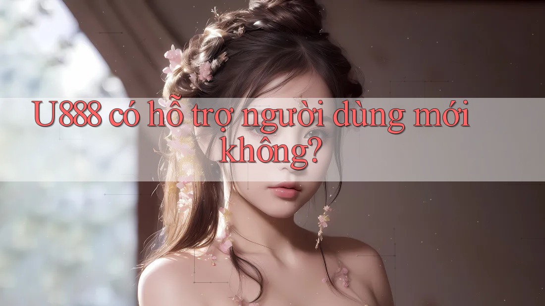 U888 có hỗ trợ người dùng mới không? U888 có hỗ trợ người dùng mới không?