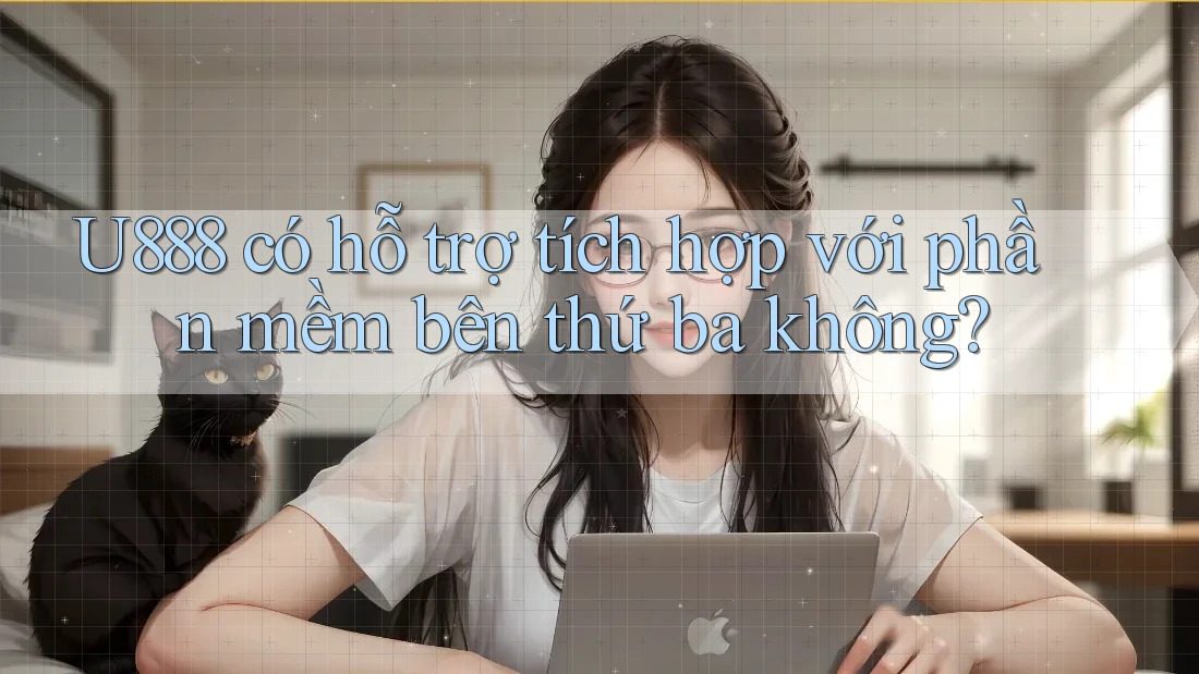 U888 có hỗ trợ tích hợp với phần mềm bên thứ ba không? U888 có hỗ trợ tích hợp với phần mềm bên thứ ba không?